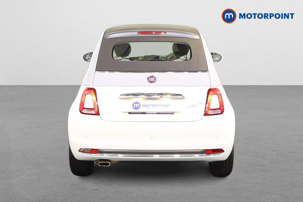 Fiat 500 Collezione Manual Petrol Convertible - Stock Number (1485482) - Rear bumper