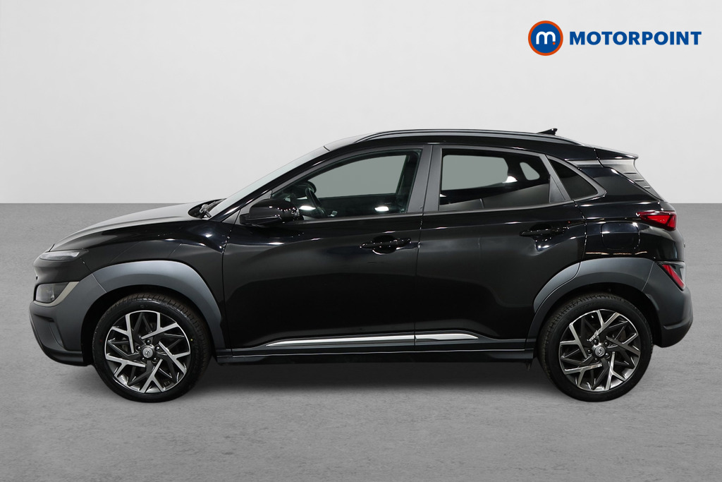 Hyundai Kona Premium Automatic Petrol-Electric Hybrid SUV - Stock Number (1489826) - Passenger side