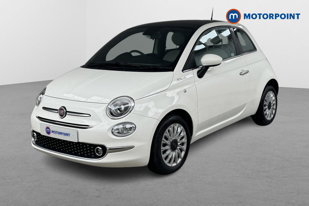 Fiat 500 Dolcevita Manual Petrol-Electric Hybrid Hatchback - Stock Number (1491084) - Passenger side front corner