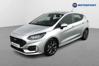 Ford Fiesta St-Line Manual Petrol-Electric Hybrid Hatchback - Stock Number (1492707) - Passenger side front corner