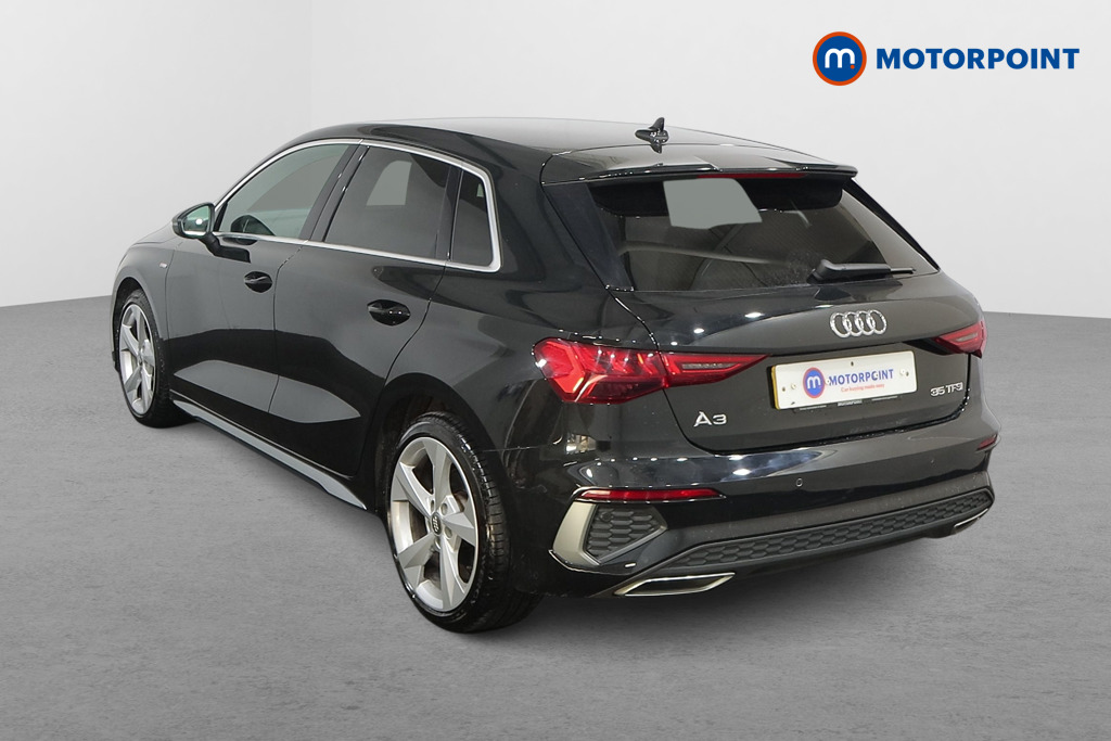 Audi A3 S Line Manual Petrol Hatchback - Stock Number (1493291) - Passenger side rear corner