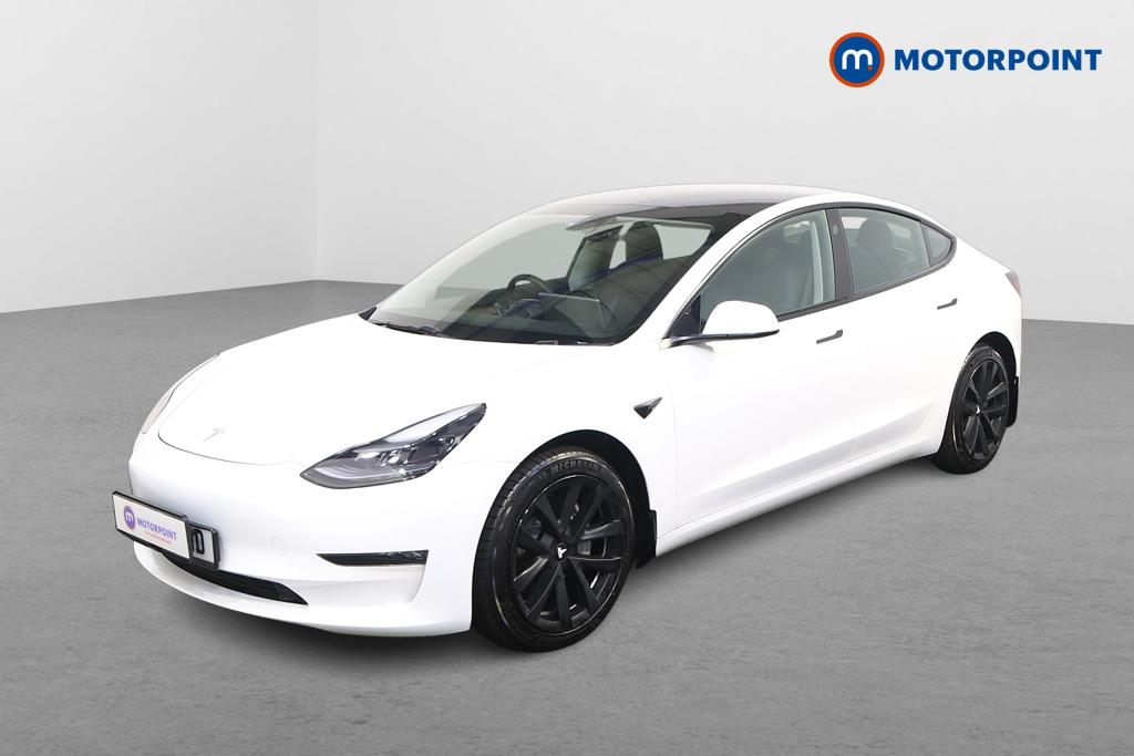 Tesla Model 3 Long Range Automatic Electric Saloon - Stock Number (1492351) - Passenger side front corner