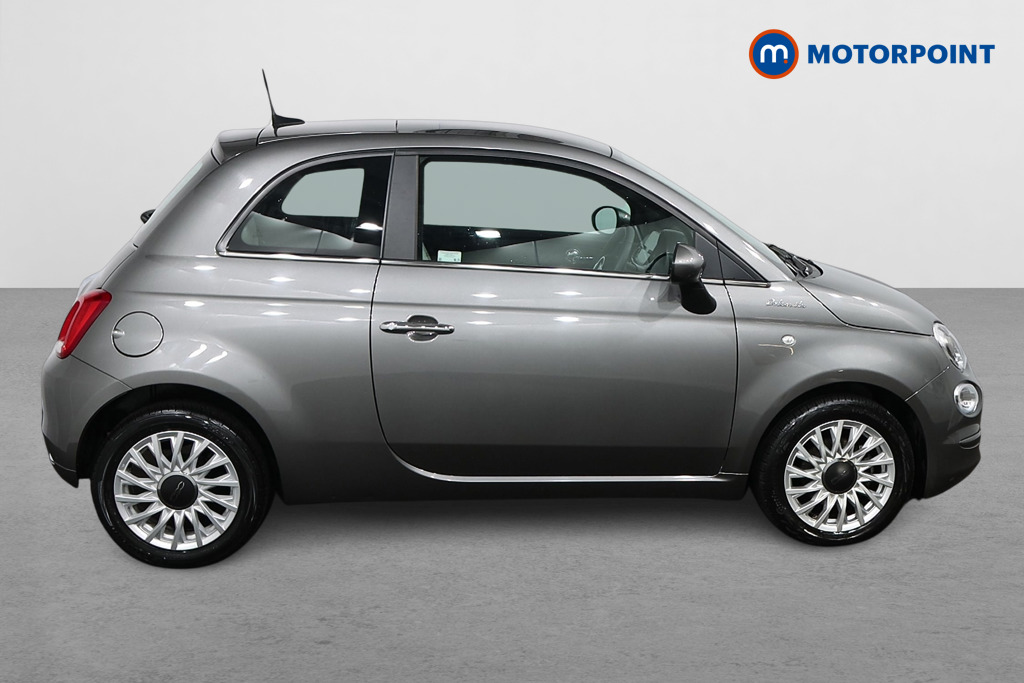 Fiat 500 Dolcevita Manual Petrol-Electric Hybrid Hatchback - Stock Number (1492378) - Drivers side