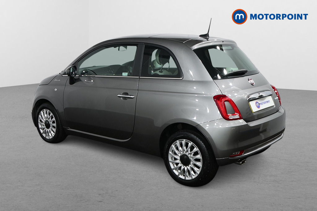 Fiat 500 Dolcevita Manual Petrol-Electric Hybrid Hatchback - Stock Number (1492378) - Passenger side rear corner