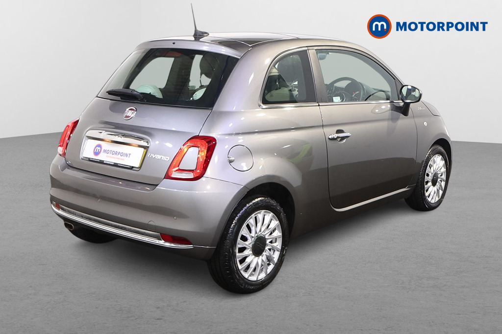 Fiat 500 Dolcevita Manual Petrol-Electric Hybrid Hatchback - Stock Number (1483547) - Drivers side rear corner