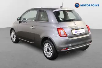 Fiat 500 Dolcevita Manual Petrol-Electric Hybrid Hatchback - Stock Number (1483547) - Passenger side rear corner