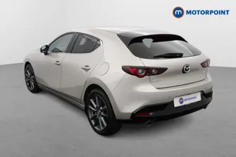 Mazda 3 Sport Lux Manual Petrol-Electric Hybrid Hatchback - Stock Number (1486560) - Passenger side rear corner