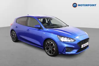 Ford Focus St-Line X Edition Manual Petrol-Electric Hybrid Hatchback - Stock Number (1488971) - Drivers side front corner