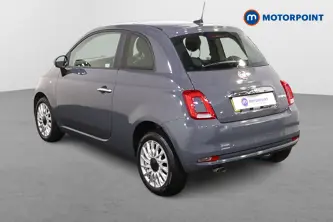 Fiat 500 Lounge Manual Petrol-Electric Hybrid Hatchback - Stock Number (1489432) - Passenger side rear corner