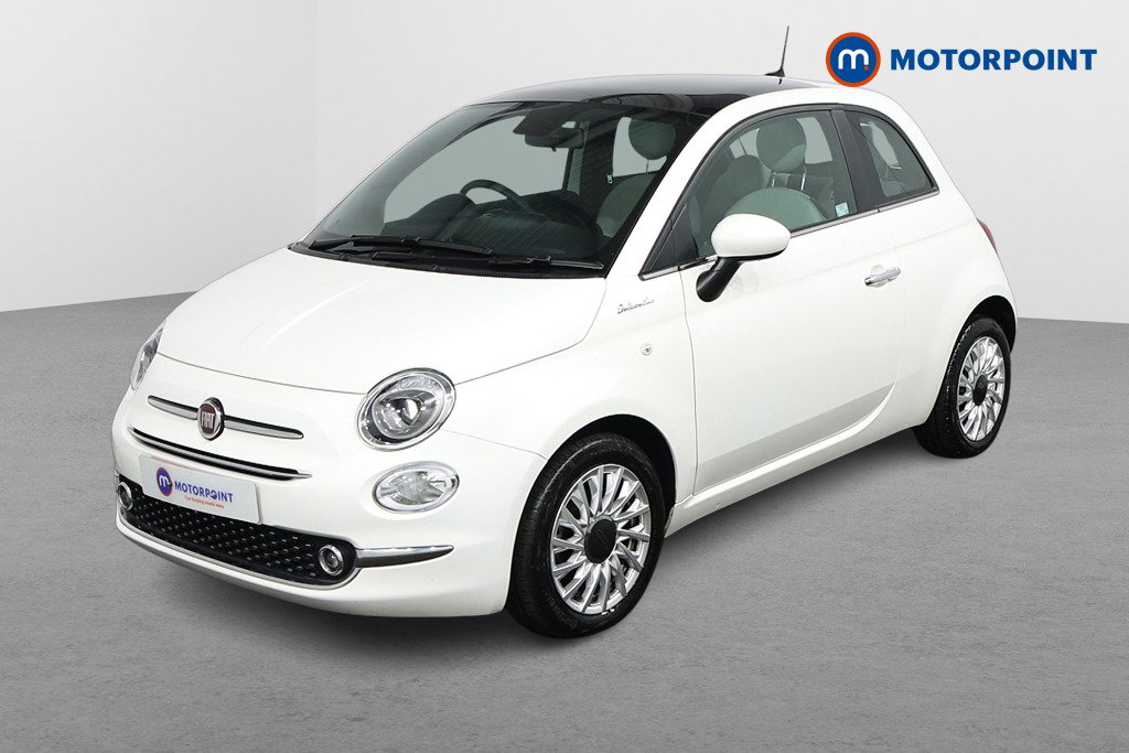 Fiat 500 Dolcevita Manual Petrol-Electric Hybrid Hatchback - Stock Number (1491127) - Passenger side front corner