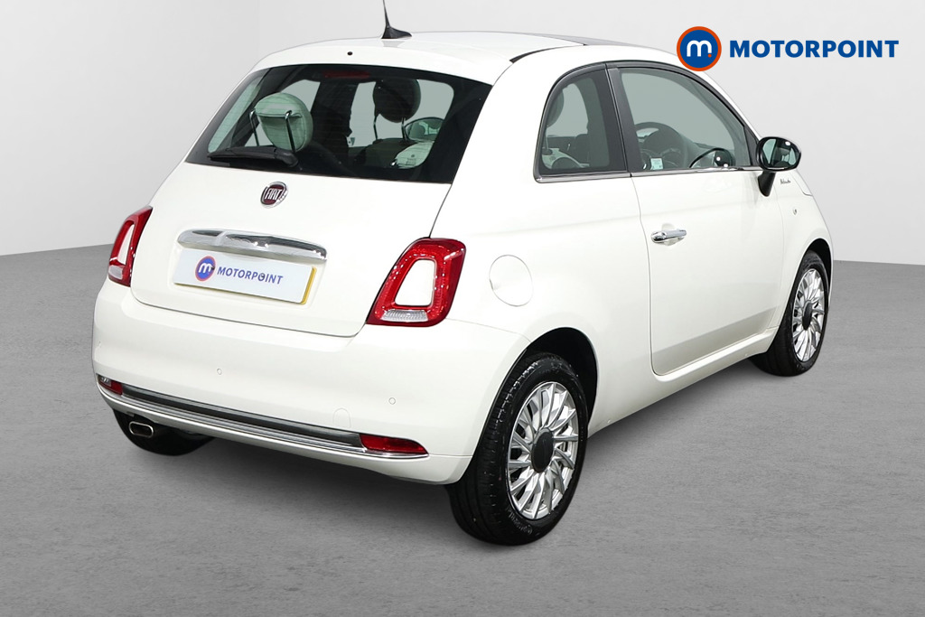 Fiat 500 Dolcevita Manual Petrol-Electric Hybrid Hatchback - Stock Number (1491127) - Drivers side rear corner