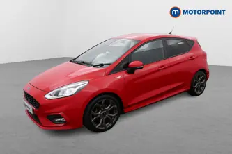 Ford Fiesta St-Line Edition Manual Petrol-Electric Hybrid Hatchback - Stock Number (1492690) - Passenger side front corner