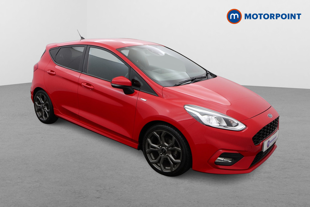 Ford Fiesta St-Line Edition Manual Petrol-Electric Hybrid Hatchback - Stock Number (1492690) - Drivers side front corner