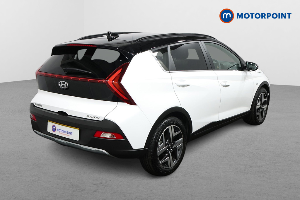 Hyundai Bayon Ultimate Manual Petrol-Electric Hybrid SUV - Stock Number (1493040) - Drivers side rear corner