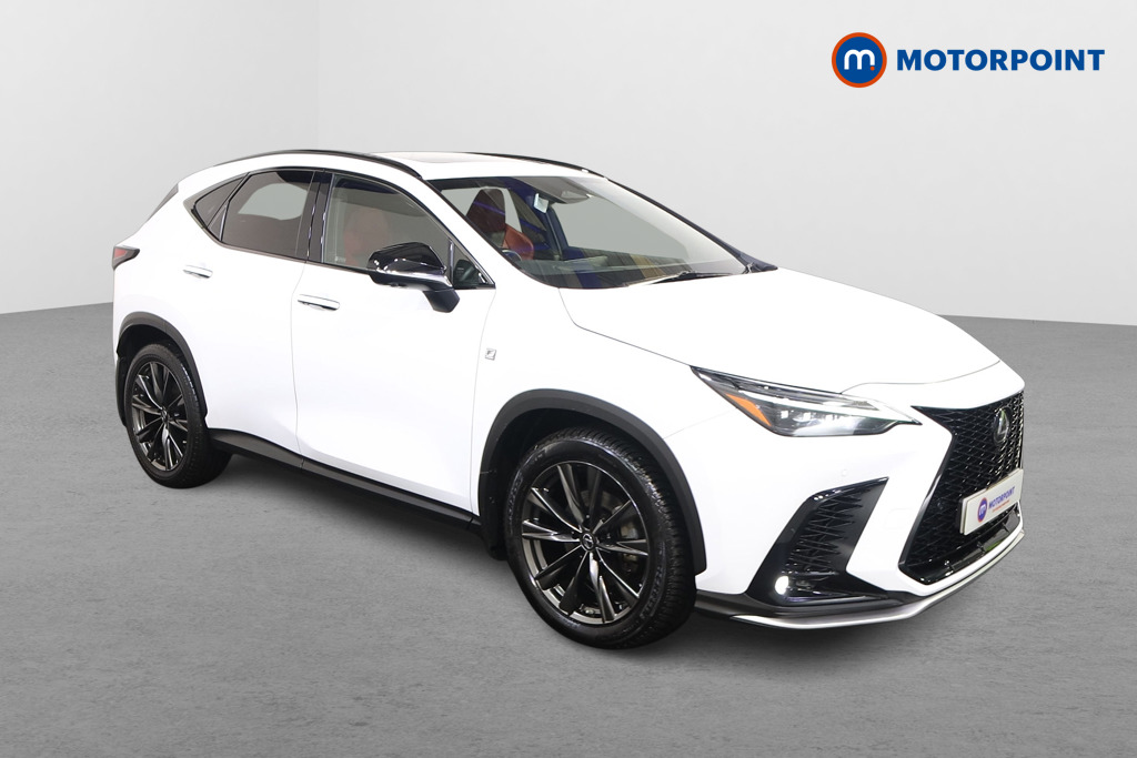 Lexus NX F-Sport Automatic Petrol-Electric Hybrid SUV - Stock Number (1495018) - Drivers side front corner