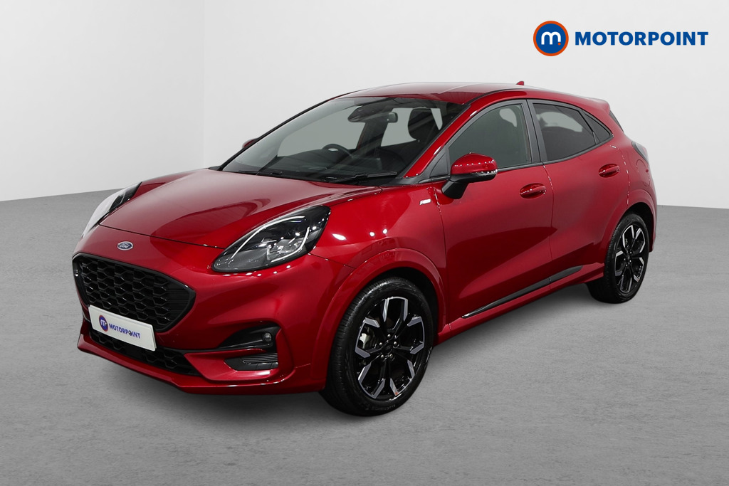 Ford Puma St-Line X Manual Petrol-Electric Hybrid SUV - Stock Number (1495122) - Passenger side front corner