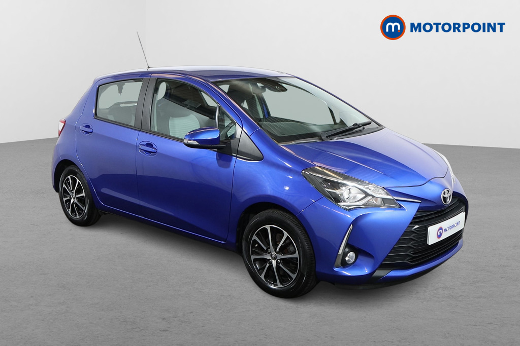 Toyota Yaris Icon Tech Manual Petrol Hatchback - Stock Number (1487925) - Drivers side front corner