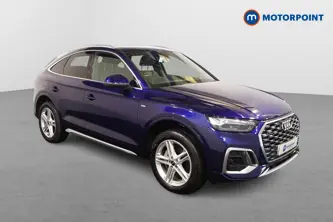 Audi Q5 S Line Automatic Petrol Plug-In Hybrid SUV - Stock Number (1488132) - Drivers side front corner