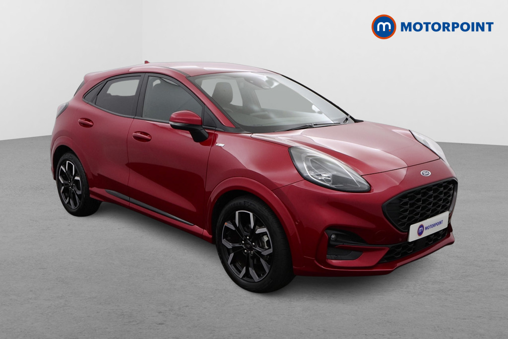 Ford Puma St-Line X Manual Petrol-Electric Hybrid SUV - Stock Number (1489724) - Drivers side front corner