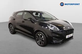 Ford Puma St-Line Manual Petrol-Electric Hybrid SUV - Stock Number (1492320) - Drivers side front corner