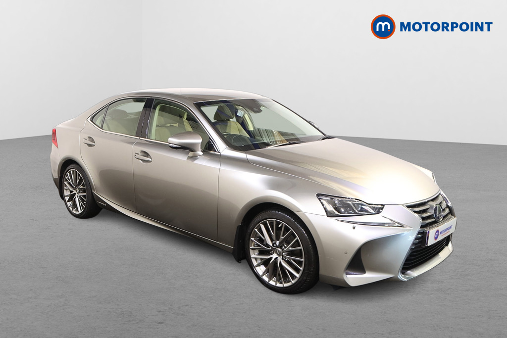 Lexus IS 300H 4Dr Cvt Auto Automatic Petrol-Electric Hybrid Saloon - Stock Number (1492442) - Drivers side front corner