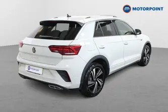 Volkswagen T-Roc R-Line Manual Petrol SUV - Stock Number (1493107) - Drivers side rear corner