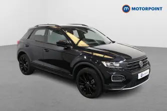 Volkswagen T-Roc Black Edition Automatic Petrol SUV - Stock Number (1494979) - Drivers side front corner