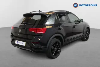 Volkswagen T-Roc Black Edition Automatic Petrol SUV - Stock Number (1494979) - Drivers side rear corner