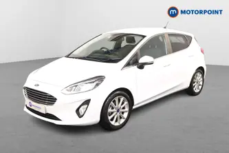 Ford Fiesta Titanium Manual Petrol-Electric Hybrid Hatchback - Stock Number (1477201) - Passenger side front corner