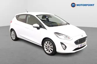 Ford Fiesta Titanium Manual Petrol-Electric Hybrid Hatchback - Stock Number (1477201) - Drivers side front corner