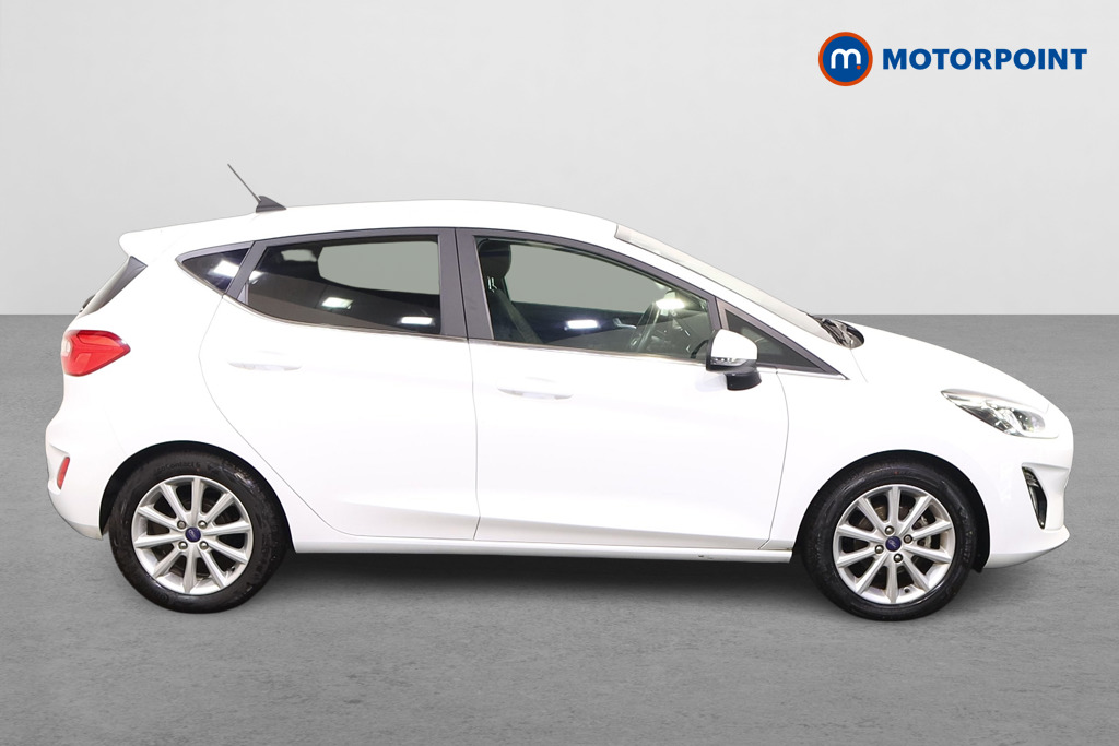 Ford Fiesta Titanium Manual Petrol-Electric Hybrid Hatchback - Stock Number (1477201) - Drivers side