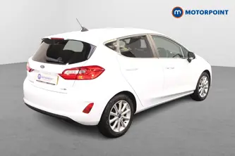 Ford Fiesta Titanium Manual Petrol-Electric Hybrid Hatchback - Stock Number (1477201) - Drivers side rear corner