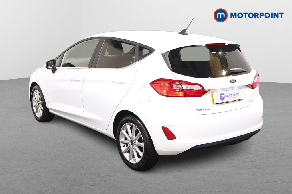 Ford Fiesta Titanium Manual Petrol-Electric Hybrid Hatchback - Stock Number (1477201) - Passenger side rear corner