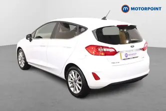 Ford Fiesta Titanium Manual Petrol-Electric Hybrid Hatchback - Stock Number (1477201) - Passenger side rear corner