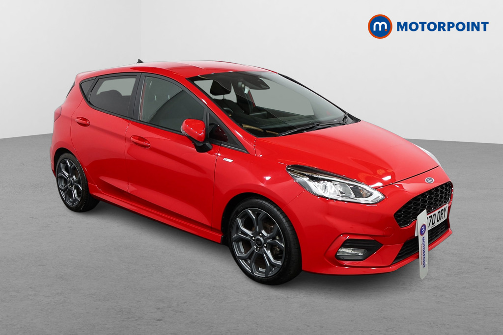 Ford Fiesta St-Line Edition Manual Petrol-Electric Hybrid Hatchback - Stock Number (1482577) - Drivers side front corner