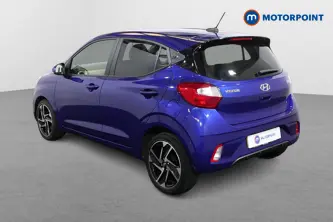 Hyundai I10 Premium Manual Petrol Hatchback - Stock Number (1486383) - Passenger side rear corner