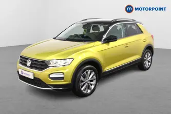 Volkswagen T-Roc Design Manual Petrol SUV - Stock Number (1487747) - Passenger side front corner