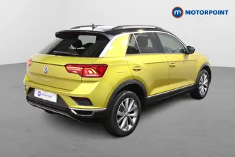 Volkswagen T-Roc Design Manual Petrol SUV - Stock Number (1487747) - Drivers side rear corner