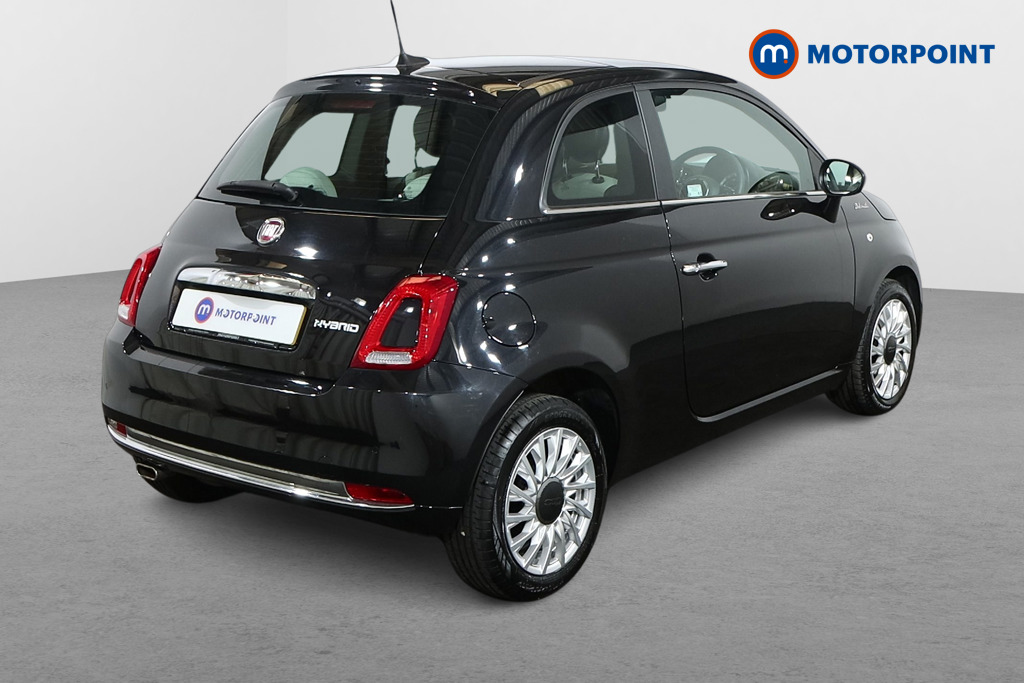 Fiat 500 Dolcevita Manual Petrol-Electric Hybrid Hatchback - Stock Number (1491109) - Drivers side rear corner