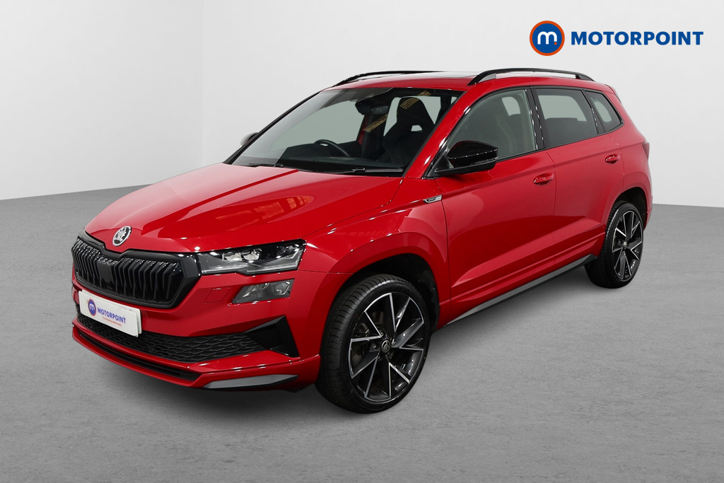 Skoda Karoq Sportline Automatic Petrol SUV - Stock Number (1491350) - Passenger side front corner