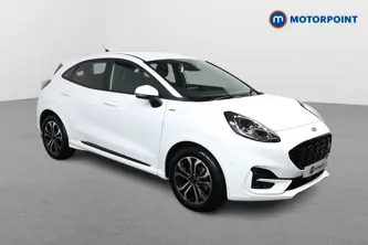 Ford Puma St-Line Automatic Petrol-Electric Hybrid SUV - Stock Number (1495864) - Drivers side front corner