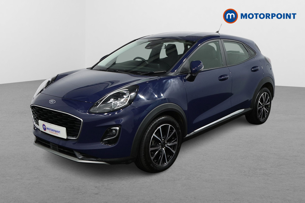 Ford Puma Titanium Manual Petrol-Electric Hybrid SUV - Stock Number (1488545) - Passenger side front corner