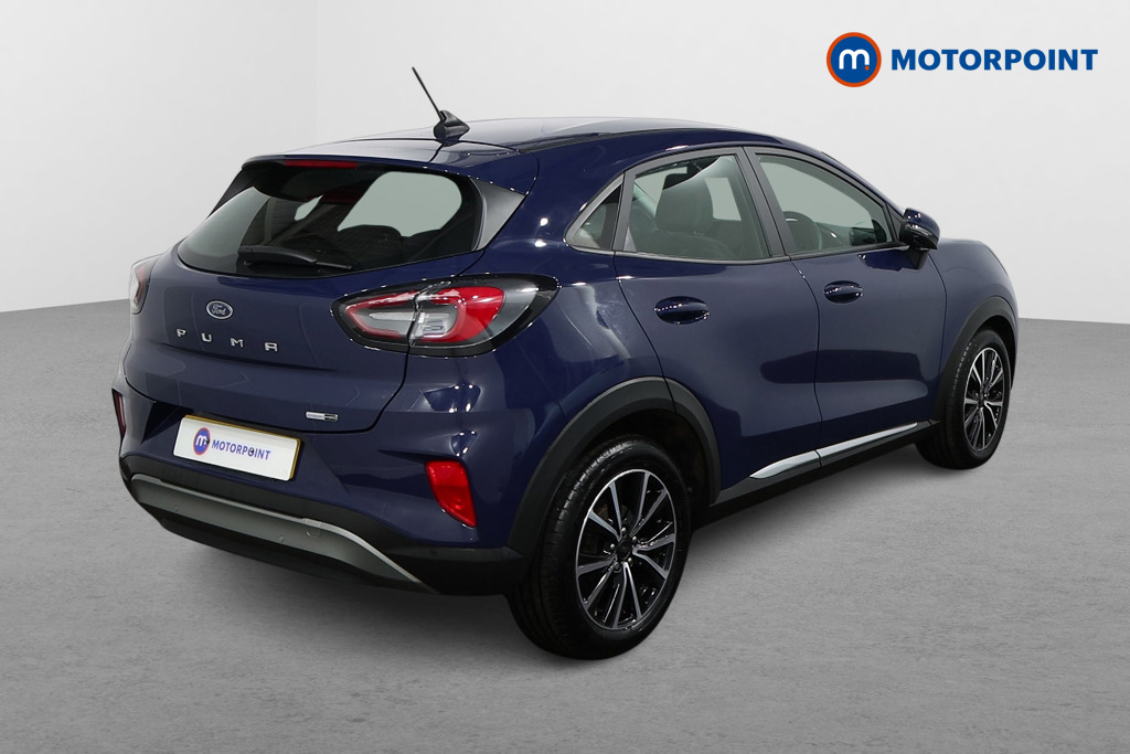 Ford Puma Titanium Manual Petrol-Electric Hybrid SUV - Stock Number (1488545) - Drivers side rear corner