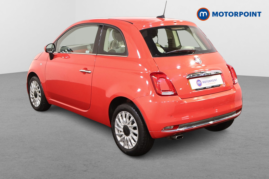 Fiat 500 Lounge Manual Petrol Hatchback - Stock Number (1489360) - Passenger side rear corner