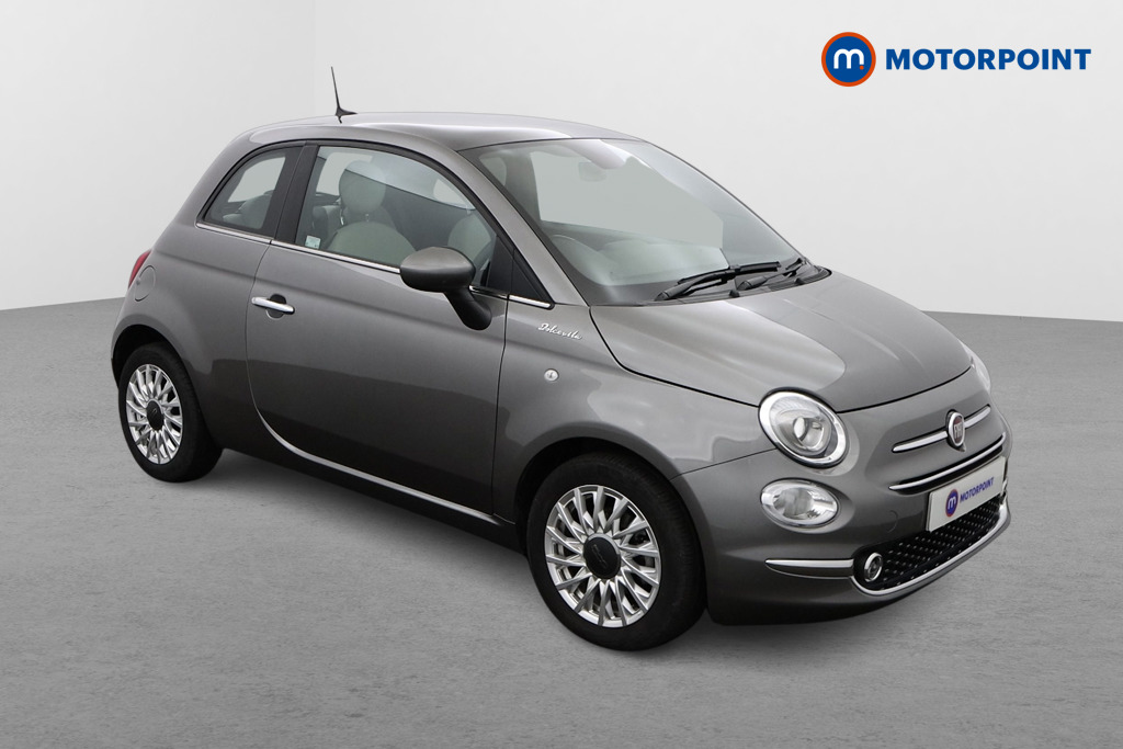 Fiat 500 Dolcevita Manual Petrol-Electric Hybrid Hatchback - Stock Number (1491105) - Drivers side front corner