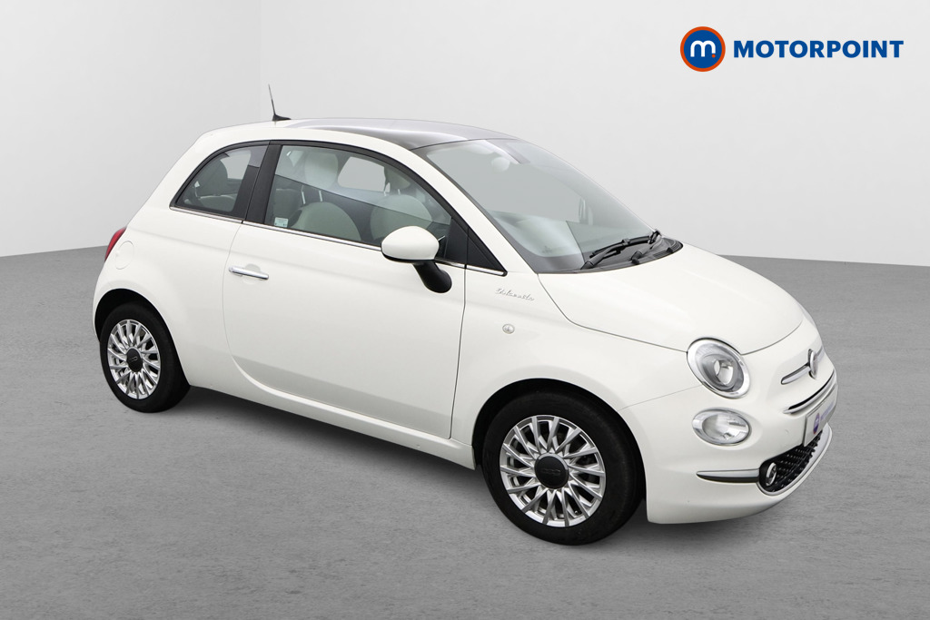 Fiat 500 Dolcevita Manual Petrol-Electric Hybrid Hatchback - Stock Number (1491121) - Drivers side front corner