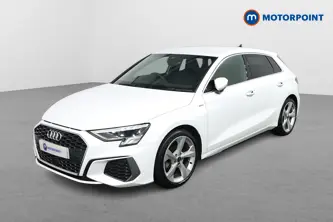 Audi A3 S Line Manual Petrol Hatchback - Stock Number (1492360) - Passenger side front corner