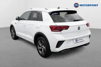 Volkswagen T-Roc R-Line Automatic Petrol SUV - Stock Number (1493439) - Passenger side rear corner