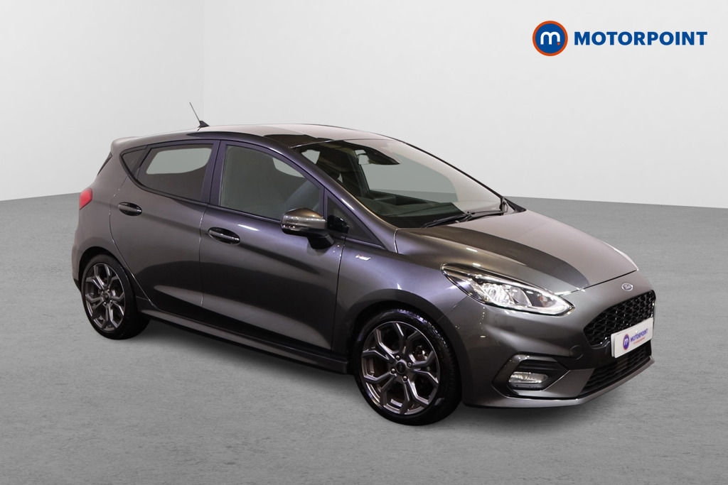 Ford Fiesta St-Line Edition Manual Petrol-Electric Hybrid Hatchback - Stock Number (1496083) - Drivers side front corner