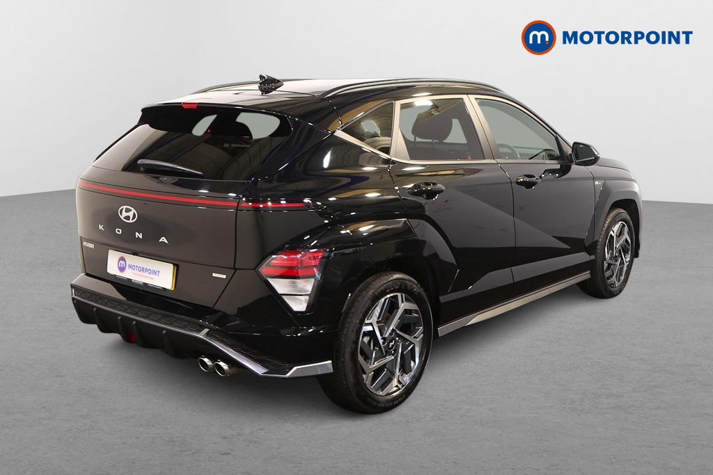 Hyundai Kona N Line Automatic Petrol-Electric Hybrid SUV - Stock Number (1487479) - Drivers side rear corner